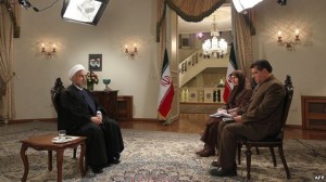 rouhani interview with Tv