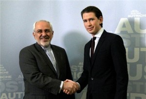 zarif and Sebastian Kurz