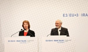 zarif and ashton press conference