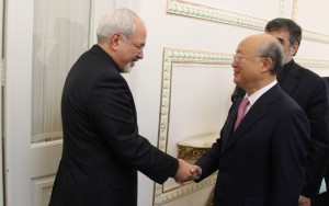 zarif meeting with amano2