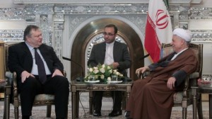 Evangelos Venizelos and rafsanjani