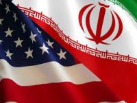 Flags of Iran & US