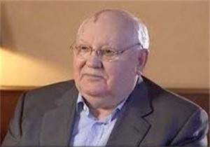 former Soviet leader Mikhail Gorbachev