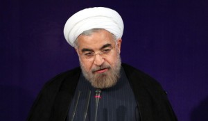 Press conference of Iranian President Hassan Rowhani