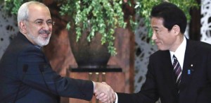 zarif and kishida