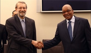 zuma and larijani