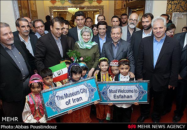 Irina Bokova visit to iran2