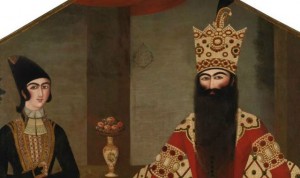 Qajar royal portrait of Fath Ali Shah