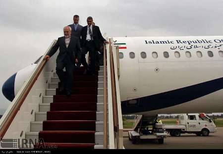 Zarif bach home from NAM meeting