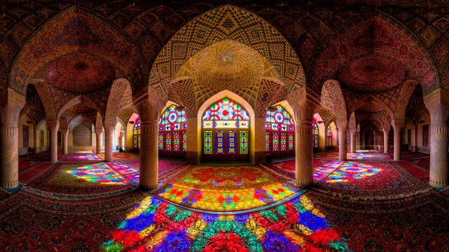 mosque architecture in Iran