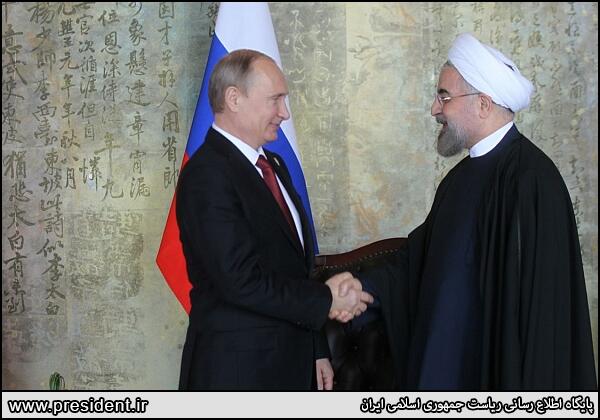 rouhani and putin in cica