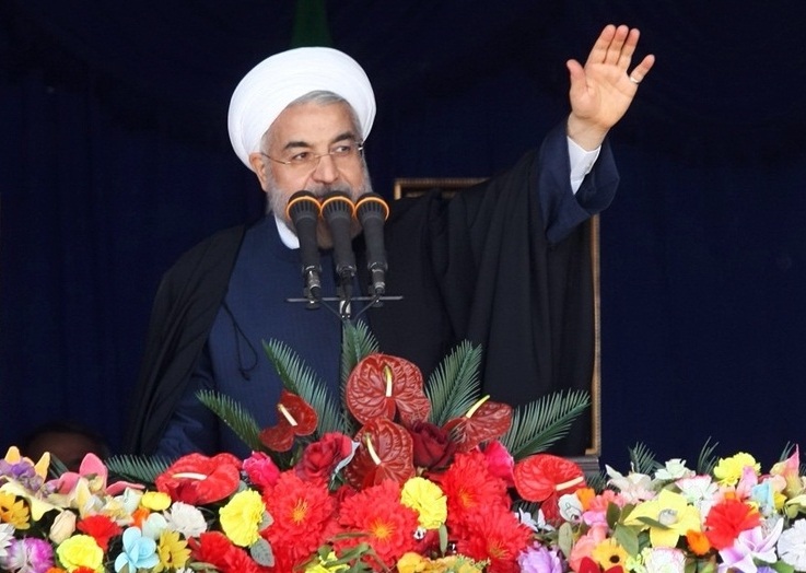 rouhani trip to ilam