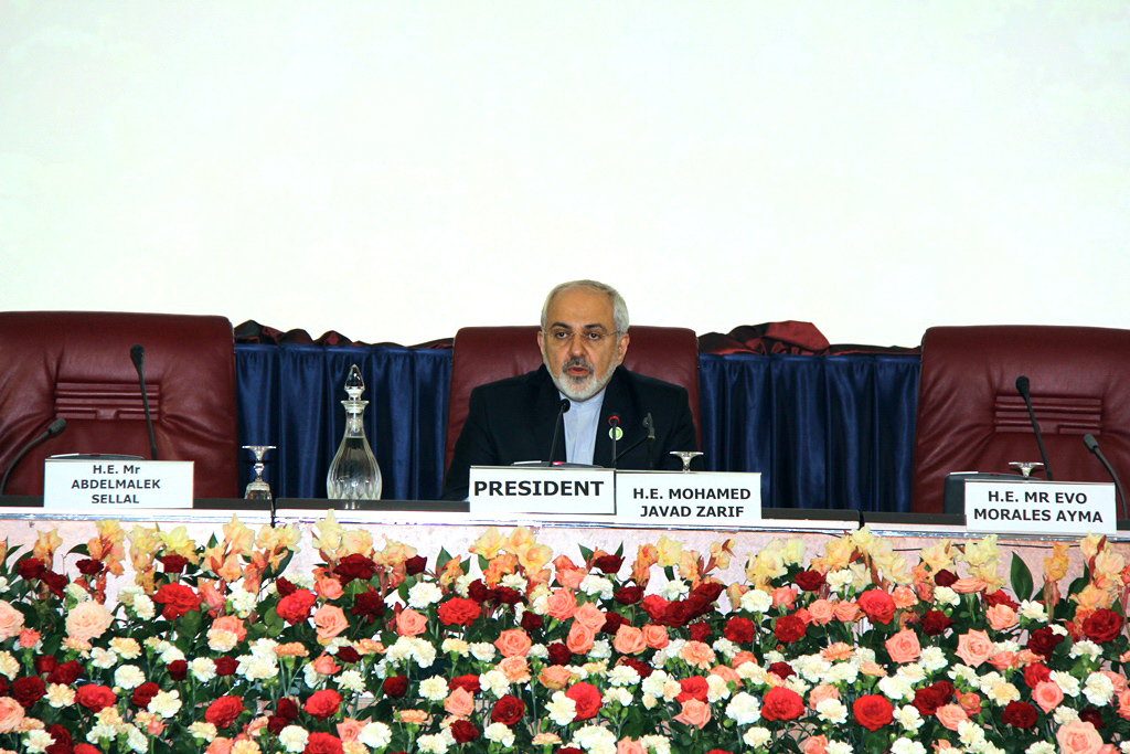 zarif in NAM conference