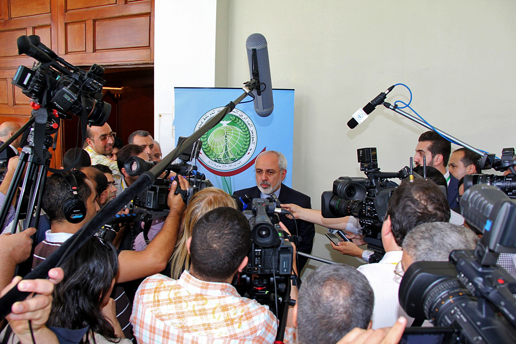 zarif in NAM conference2