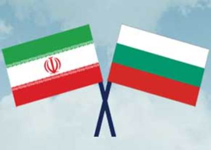 Iran- Bulgaria flags