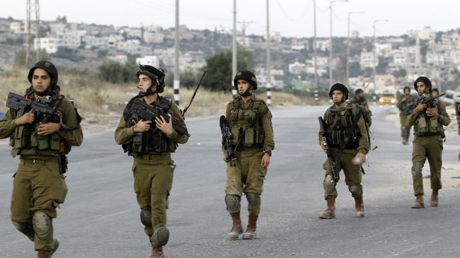 Israeli troops