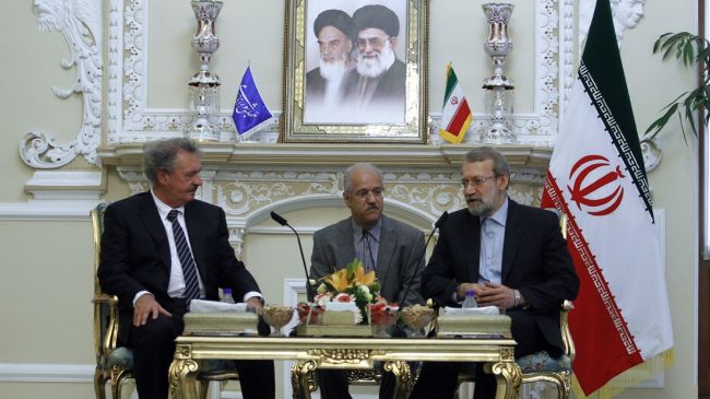 Larijani & Asselborne