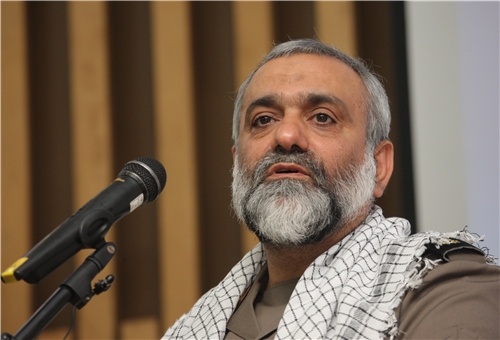 Commander of Basij (volunteer) Force Brigadier General Mohammad Reza Naqdi