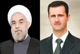 Rouhani & Bashar-Asad