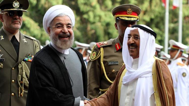 Rouhani & Kuwaiti emir