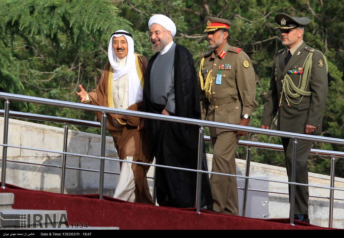 Rouhani & Kuwaiti emir2