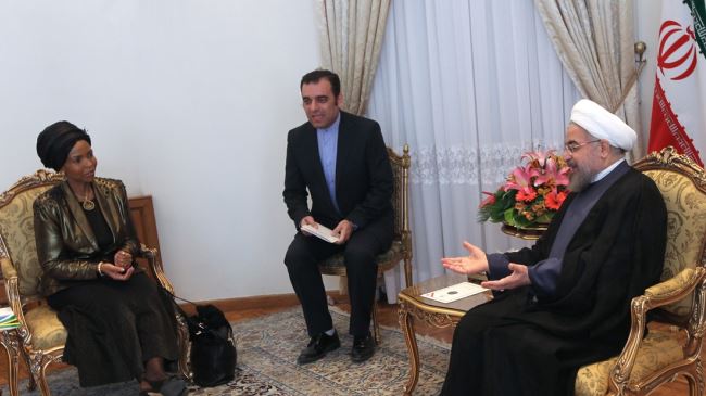 Rouhani & Nkoana-Mashabane