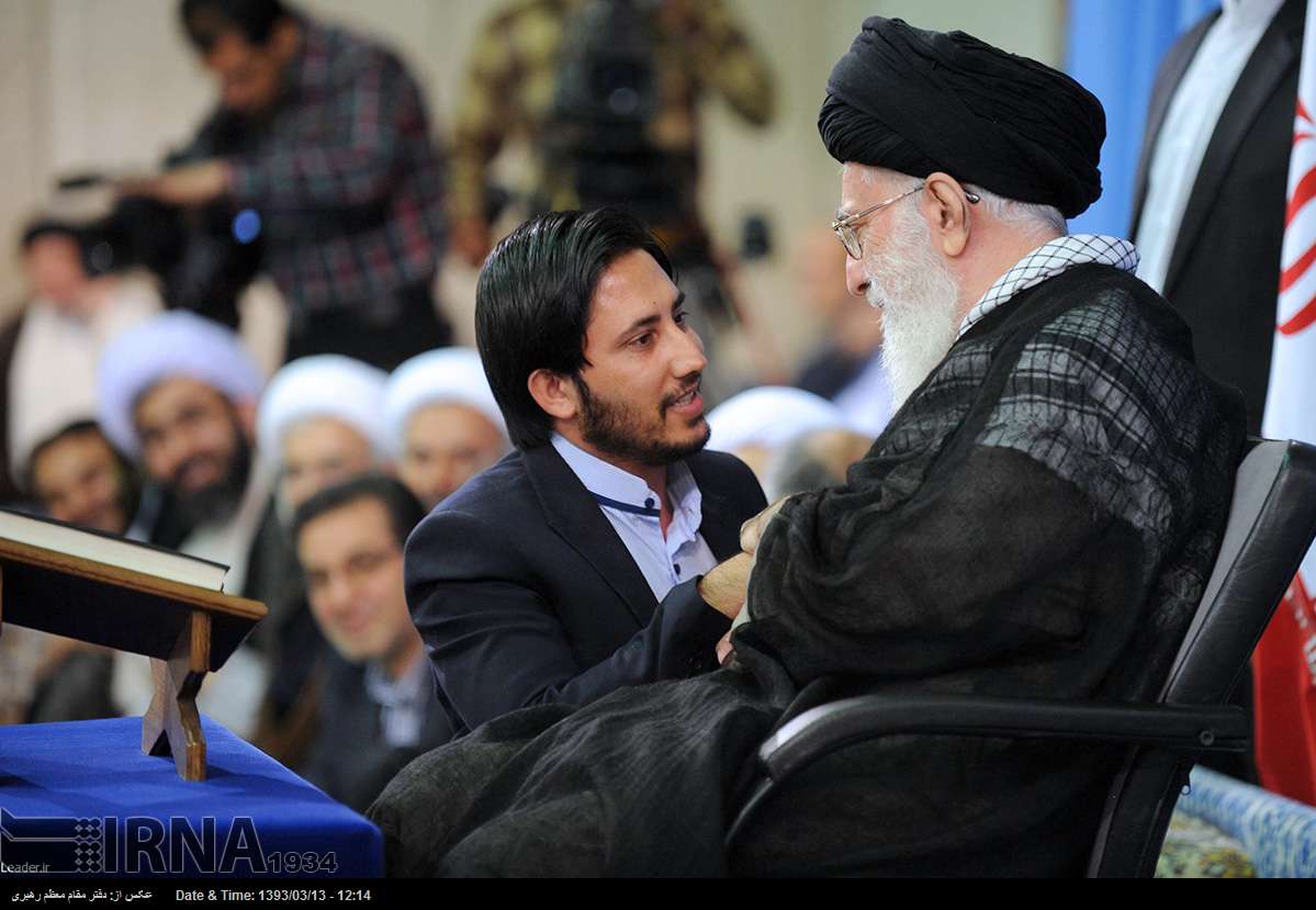 Supreme Leader receives holy Quran memorizers