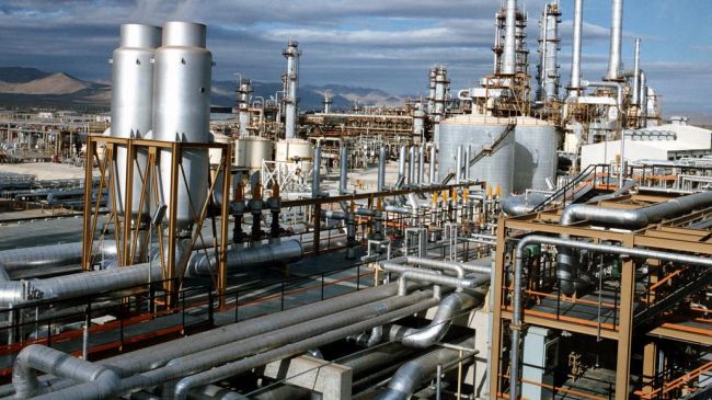 petrochemical plant
