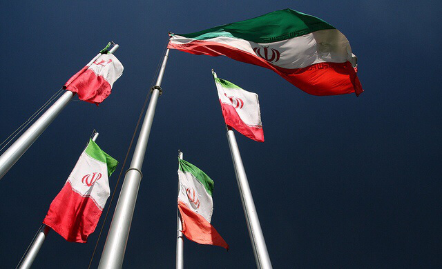 Iran flags