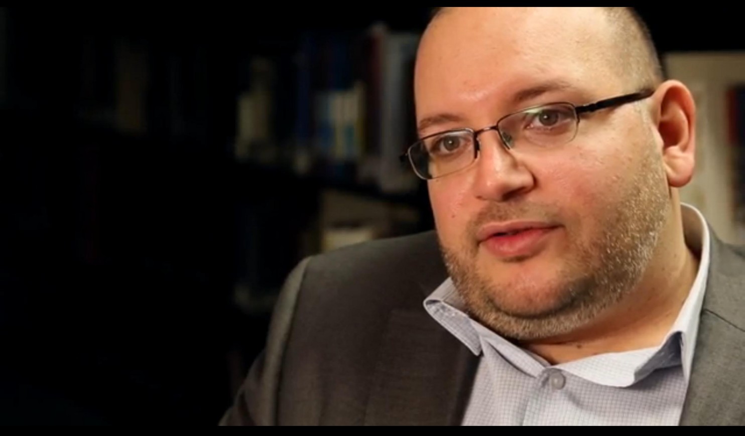 A Nov. 6, 2013, photo shows Jason Rezaian, a Washington Post reporter, at the newspaper in Washington. (Zoeann Murphy/AP)