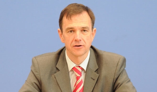 German Foreign Ministry Spokesman Martin Schaefer