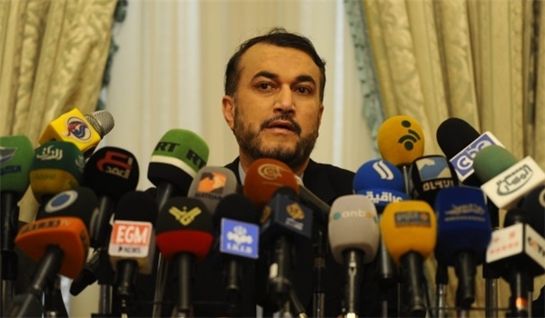 Irans Deputy Foreign Minister for Arab and African Affairs Hossein Amir-Abdollahian