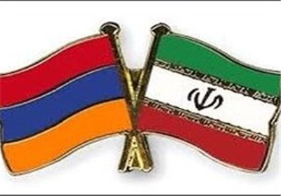 Iran-Armenia flags