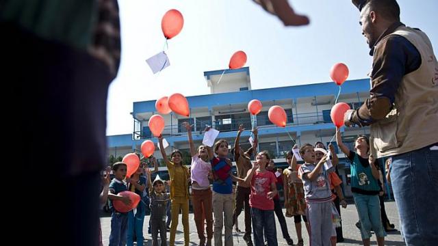 Palestinian children