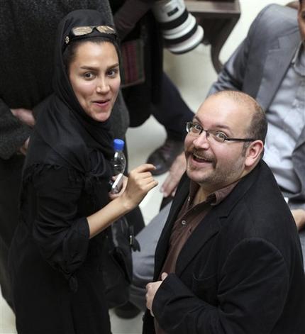Jason Rezaian and Yeganeh Salehi