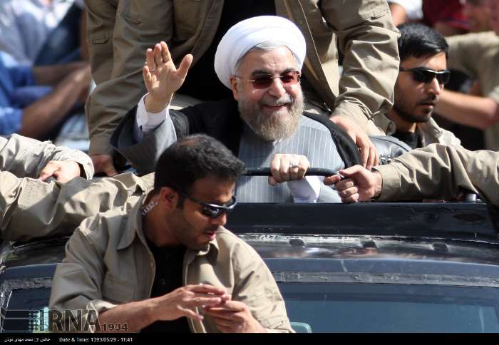 Rouhani In Ardebil