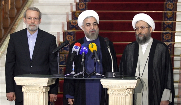 Rouhani & Sadeq Amoli Larijani & Ali Larijani