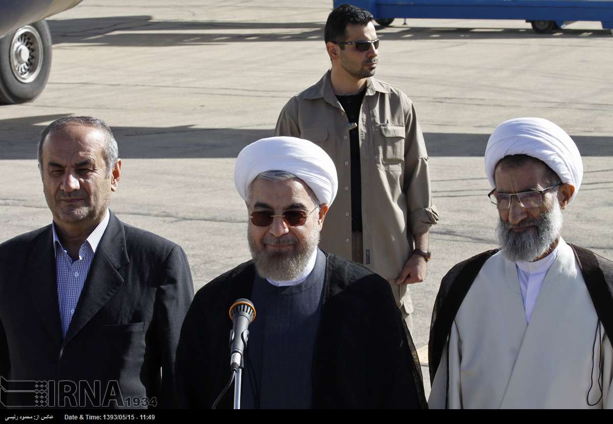 Rouhani visit to Shahrekord