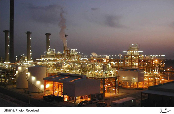 A view of infrastructure at South Pars gas field (file photo)