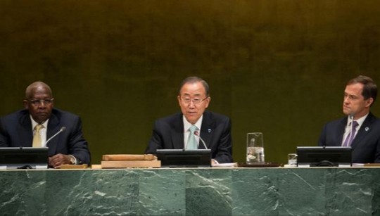 Ban Ki-moon in UNGA