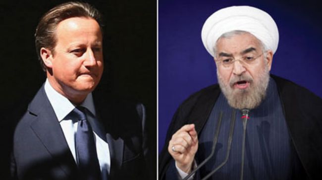 David Cameron & Rouhani