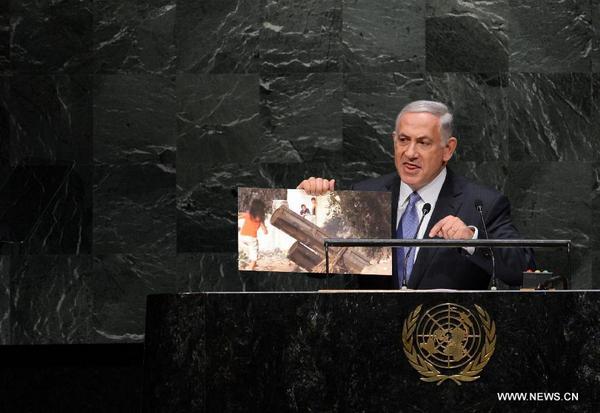 Netanyahou in UNGA2014