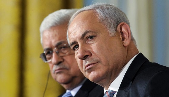 Palestinian President Mahmoud Abbas (L) sits next to Israeli Prime Minister Benjamin Netanyahu in Washington, Sept. 1, 2010. (photo by REUTERS/Jonathan Ernst) Read more: http://www.al-monitor.com/pulse/originals/2014/09/israel-netanyahu-abbas-gaza-war-disengagement-sharon.html#ixzz3CAKqV3uu