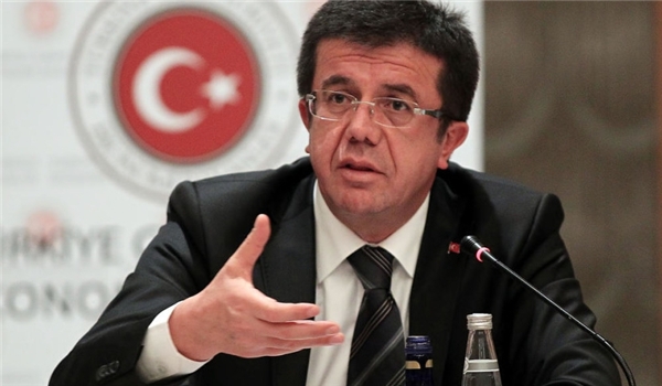 Turkey's Economy Minister Nihat Zeybekci