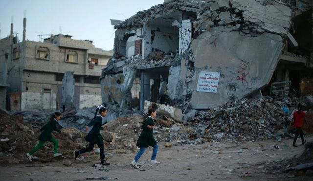 Palestinian students