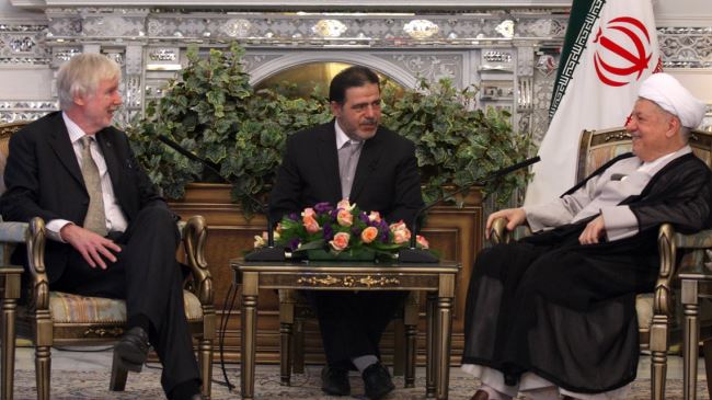 Rafsanjani & Erkki Tuomioja