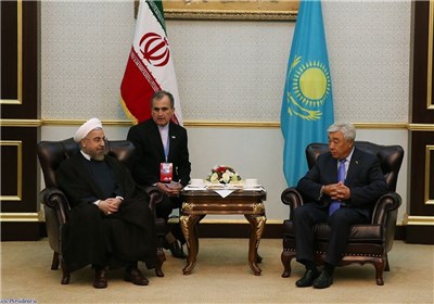 Rouhani & Erlan Idrissov