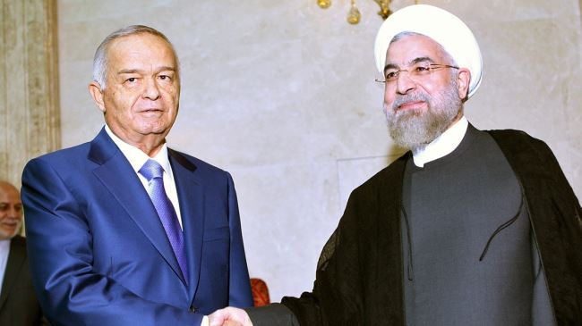 Rouhani & Islam Karimov
