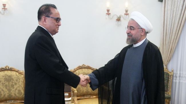 Rouhani & Ri Su-yong