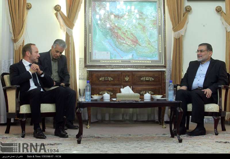Shamkhani & Denmark foreign minister
